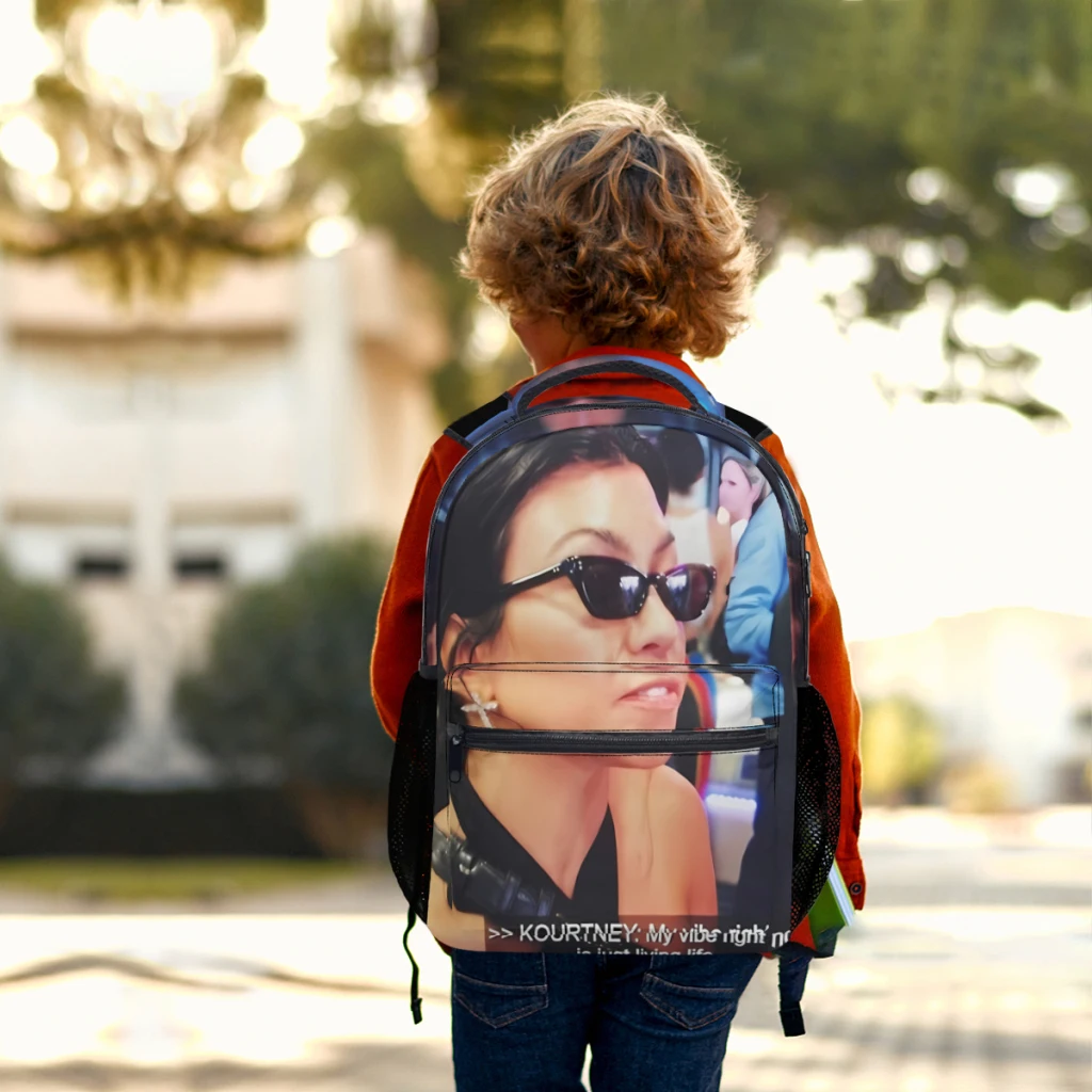 MY VIBE just now is just living life-mochila universitaria de alta resistencia al agua para mujer, bolsa de libros de viaje para ordenador portátil, 17 pulgadas