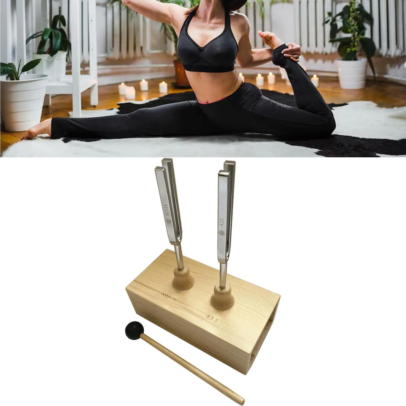 

Yogas Tuning Fork Testing Resonance Box for Training Psychotherapy Physical