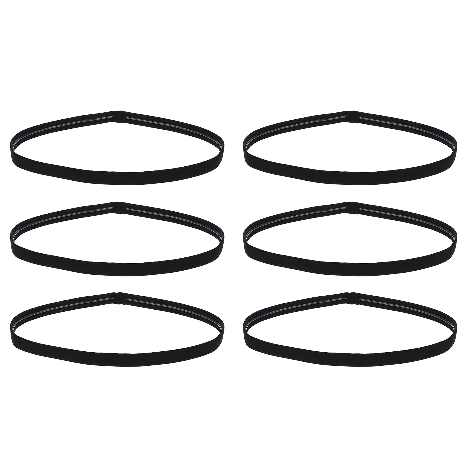 

3Pcs Anti-Slip Silicone Sports Headband for Men Elastic Sweatband with Quick-Dry Moisture-Wicking Fabric Ideal for Basketball