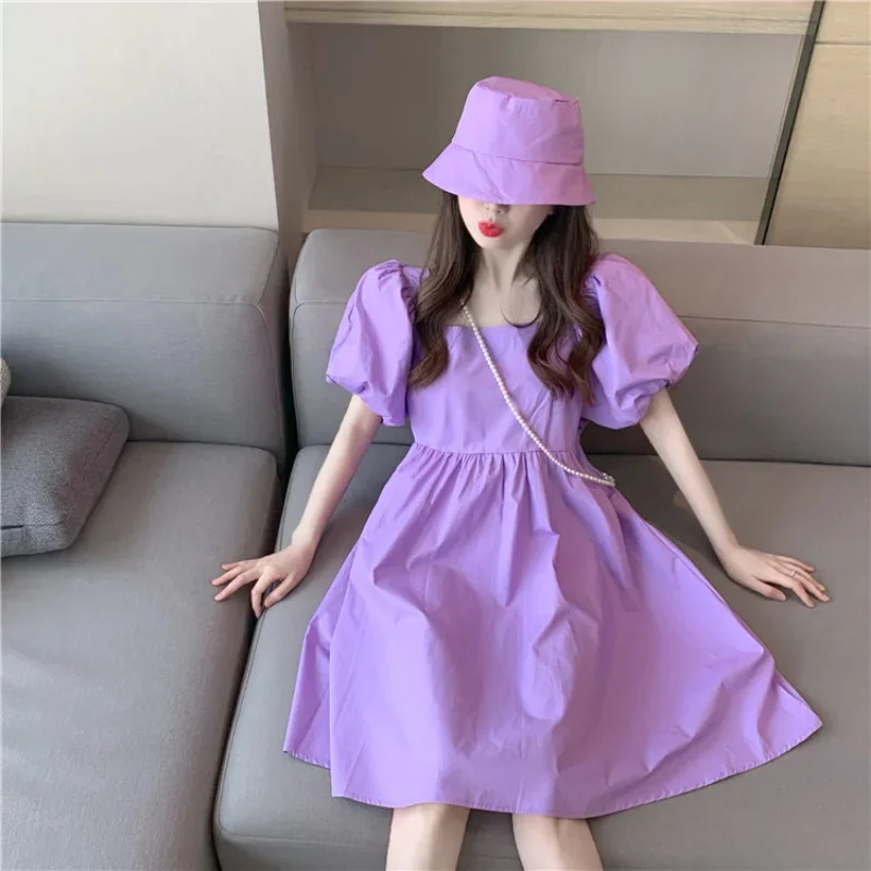 Mini roupas fada roxo kawaii vestidos femininos 2025 vestido feminino curto preto bonito chique e elegante roupas bonitas vintage xxl