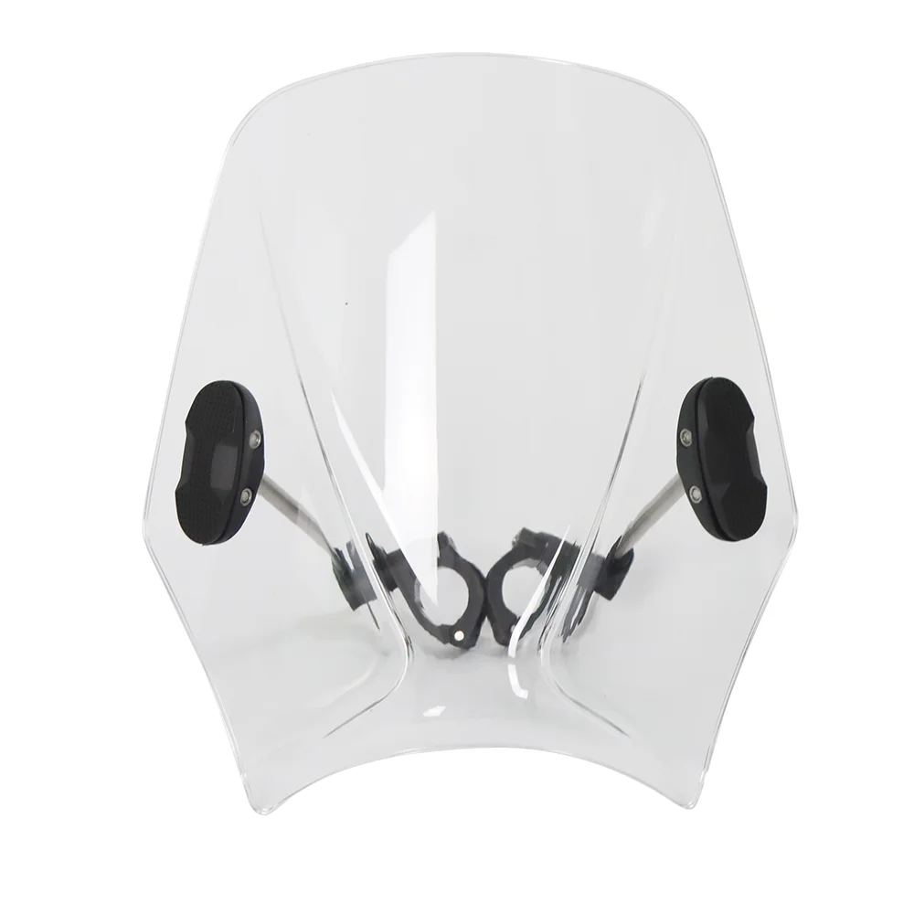 Universal Motorcycle Front Windshield FOR KAWASAKI ELIMINATOR 500/125/VN 1500/1700/800/900 Windscreen Wind Deflector Accessories image 3