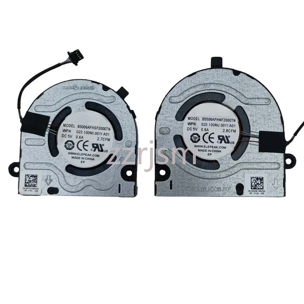 

Cooling Fan for Dell Inspiron 13 5310 Vostro 5310, Latitude 3320 CPU GPU Cooler Fans CN-0XKD91 06T5J2 0HM04F HM04F New.