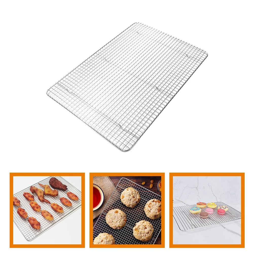Wear-resistant Bread Rack Grill Cooling Stainless Steel Wire Baking Drying Kitchen