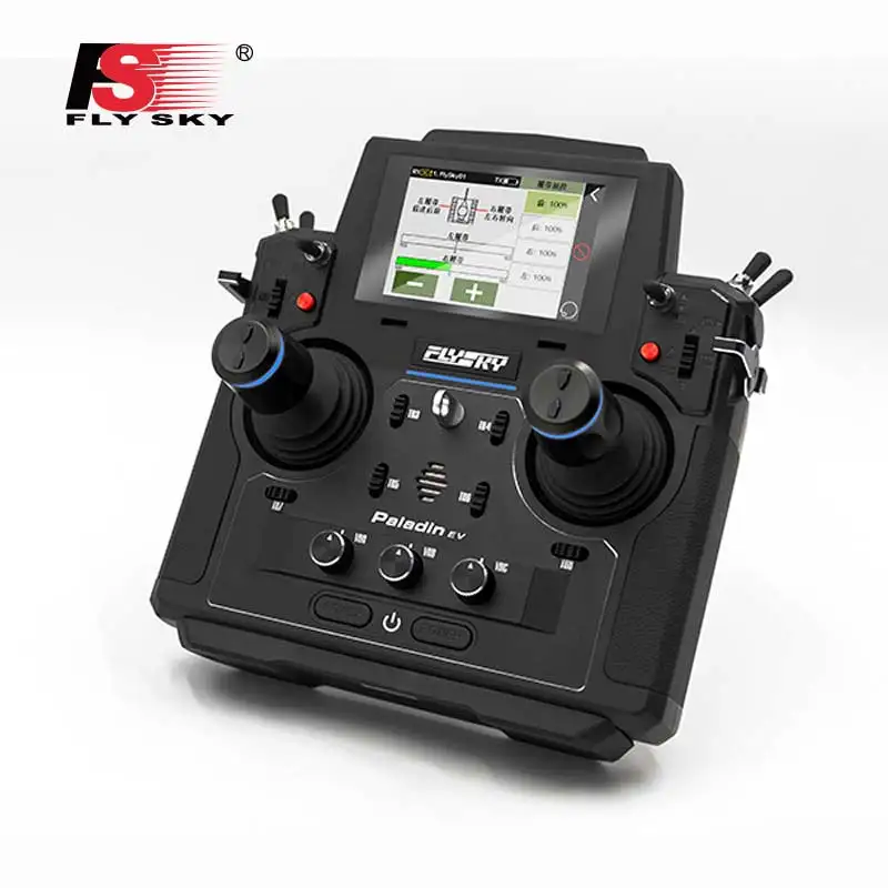 FLYSKY PL18 EV Paladin 2.4G 18CH 5D Hall Sensor Gimbals AFHDS 3 trasmettitore Radio Touch Screen TFT da 3.5 pollici per veicoli RC