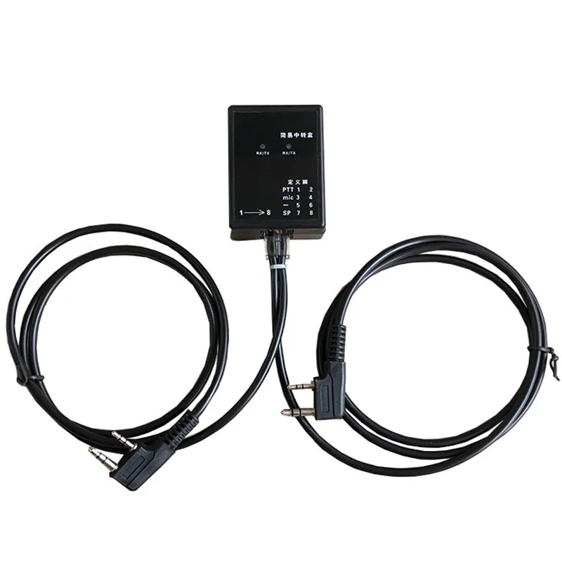 محطة مرحل لاسلكية محمولة باليد لوحة مرحل ثنائية الاتجاه قرص دوار لـ BAOFENG TYT WOUXUN KIRISUN HYT K مكرر قابس