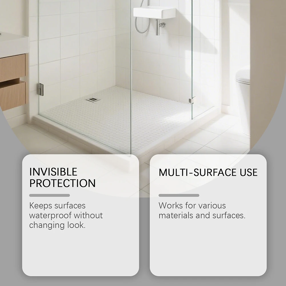 Exterior Wall Water Repellent Coating Invisibles Finish, Maintains Original Look. Long-Lasting Property Value