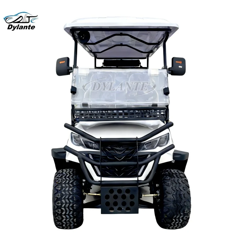 Hot-Selling 8-Seat 72V Lithium Battery Four-Wheel Disc Brake Off-Road Golf Cart Electric Four-Wheel Vehicle Factory Direct Sales