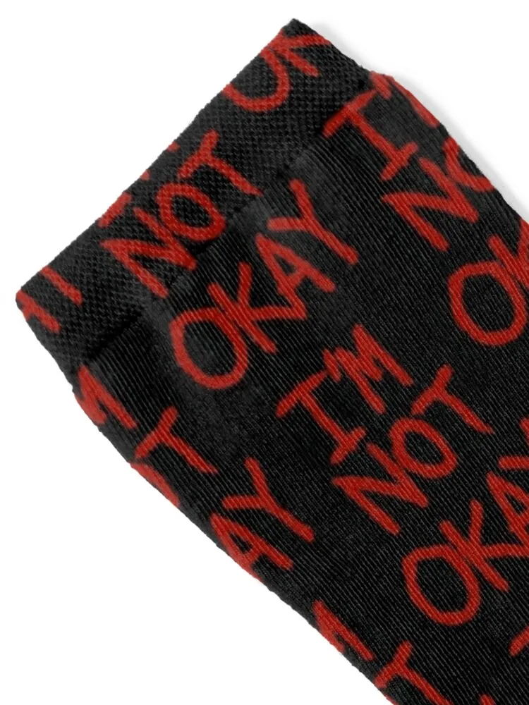 I_m Not Okay - MCR design. Socks men cotton high quality essential Male Socks Women's