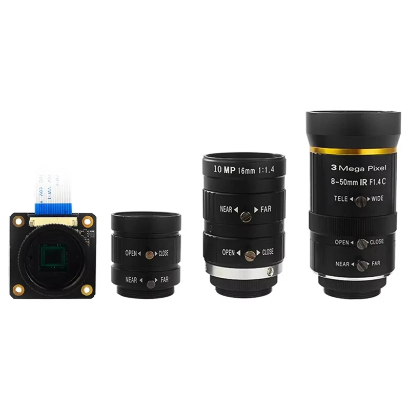 12.3MP IMX477 Camera Module for Nano 5 4 3 Zero CM4/3 High Quality Supports C- /-Mount Lens [To&On-e]