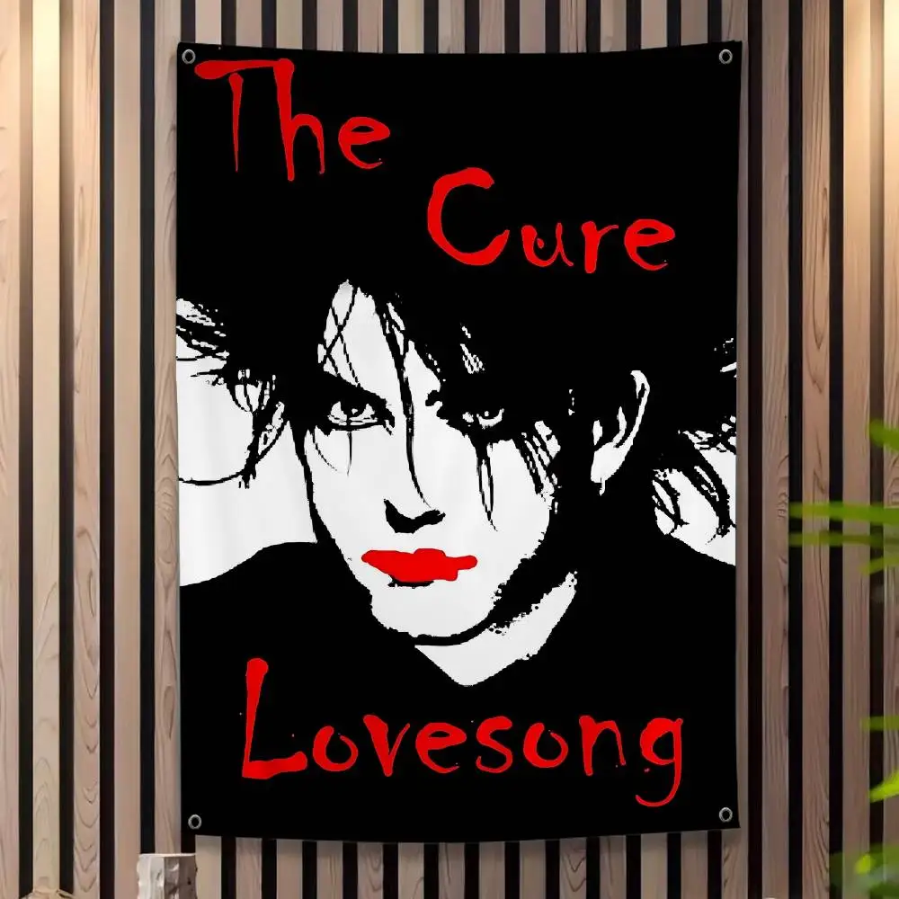 Rock T-The C-Cure Advanced Printing Commercial Advertising Flag Company Party Banner