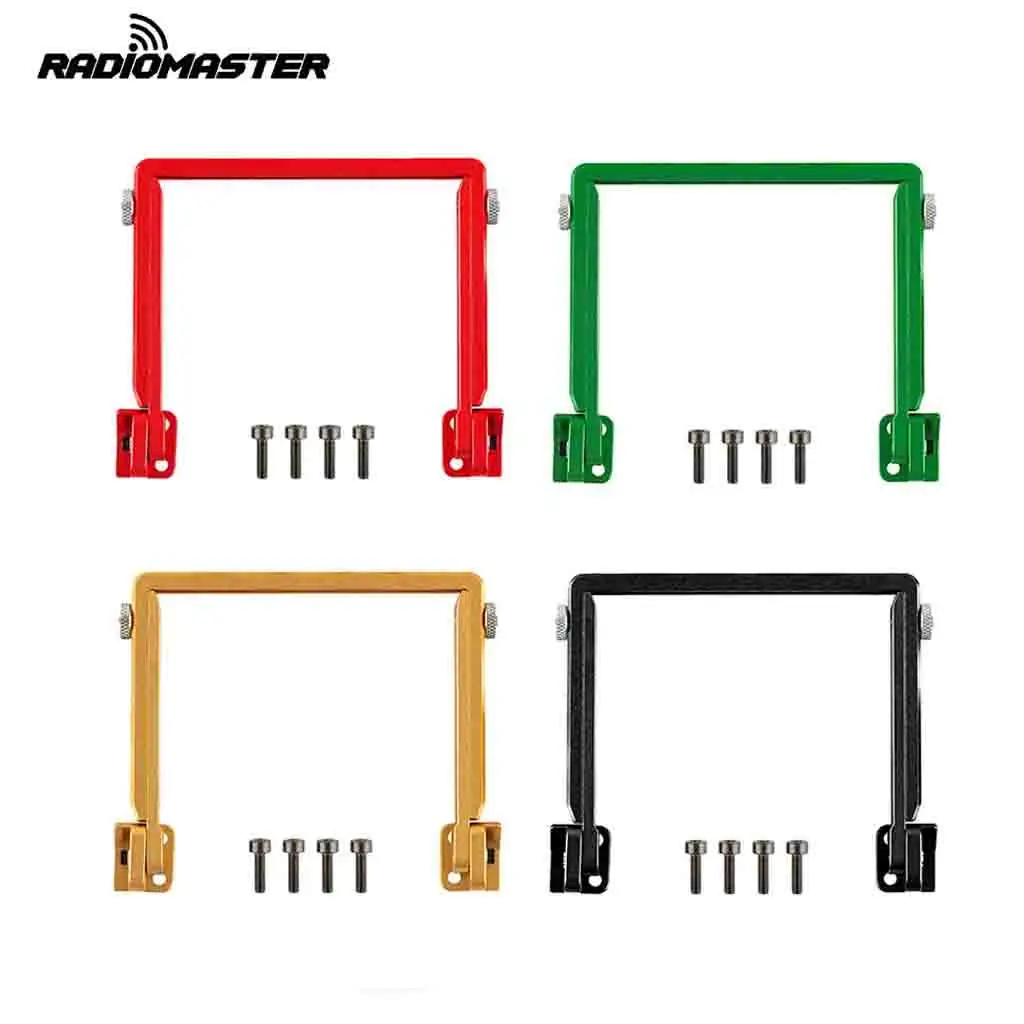 

Radiomaster Boxer CNC Metal Folding Stand Adjustable Length with 5 Colors Precision Machined Metal Stand for Transmitters RC