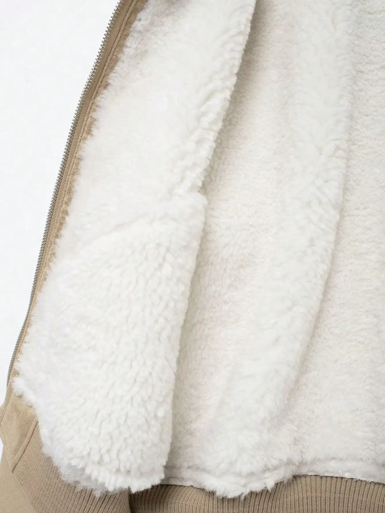 Hh outono inverno feminino grosso casaco quente turn-down colarinho manga longa com zíper jaqueta casual sólido senhora do escritório chique outerwear