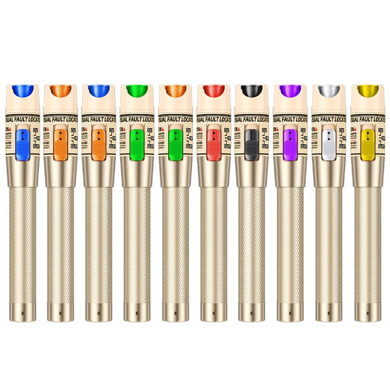 

Fiber optic red light pen 30MW 30km gold light pen red light source cold connection tool 1-100MW