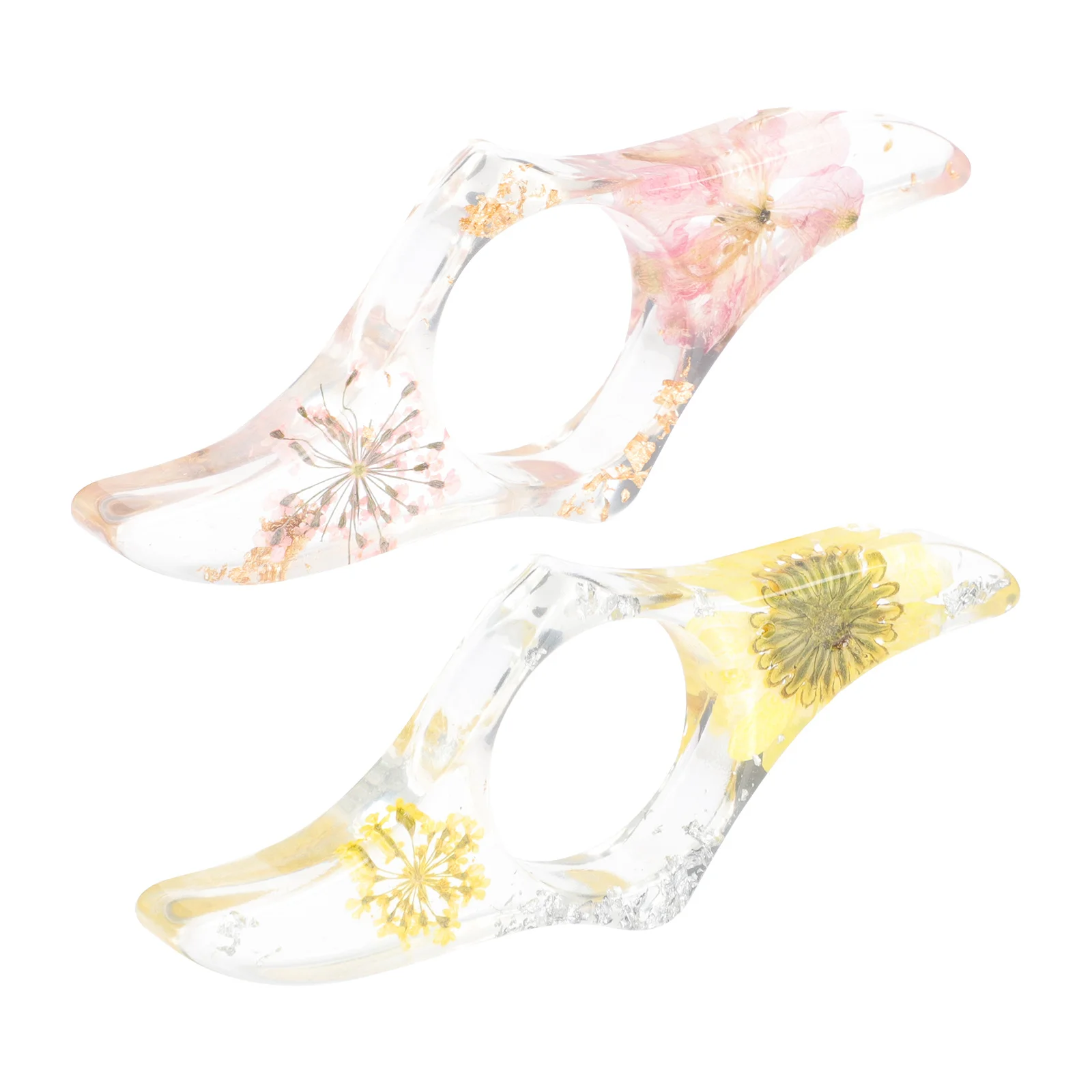 

2pcs Book Page Holder Reading Accessories Thumb Ring Bookmark For Holding Pages Open Smooth Decorative Page Spreader