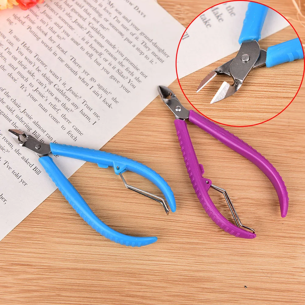 (BF06)1PC DIY Diagonal Pliers Wire Side Flush Cutter Cutting Electric Shears Pliers