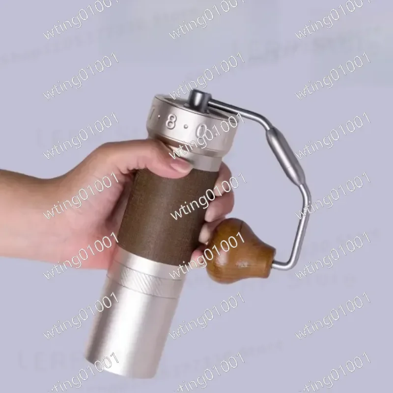 for Manual Coffee Grinder with 48mm Burrs and Precise Adjustment for Pour Over Brewing