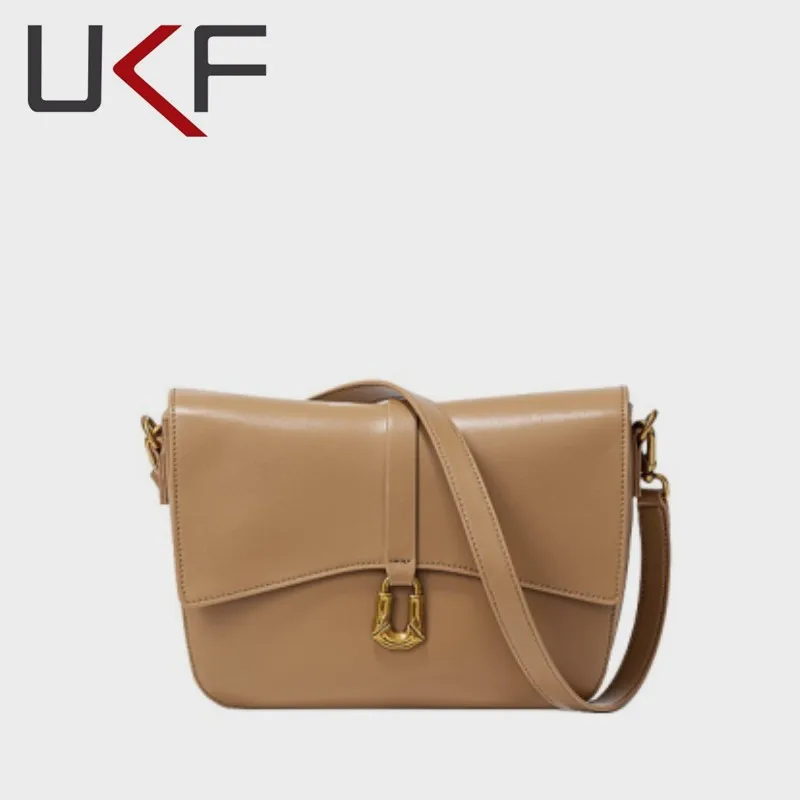 

UKF New Underarm Leather Handbags Women Vintage Shoulder Bag For Female Luxury Bags For Womens Bolas High Quality 2024 Hobo