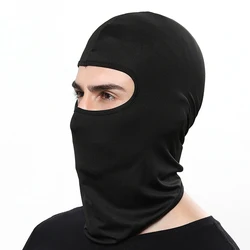 Balaclava para motocicleta, máscara facial completa, máscara de esqui, cobertura de pescoço, gaiter, capa protetora de cabeça, à prova de vento, poeira, inverno