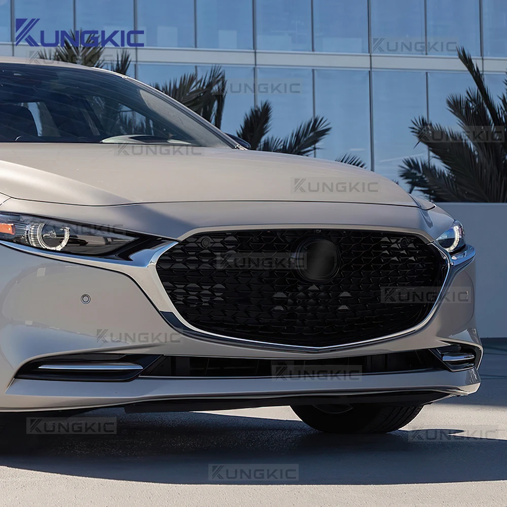 بولي TPU سيارة الجبهة على شعار قبل قطع الظلام المدخن PPF طبقة حماية لمازدا 3 2019 2020 2021 2022 2023 2024 2025 Mazda3 Axela