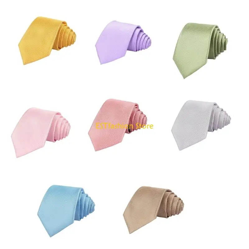 y5gc-handcrafted-polyester-necktie-with-classical-design-for-office-and-special-occasion