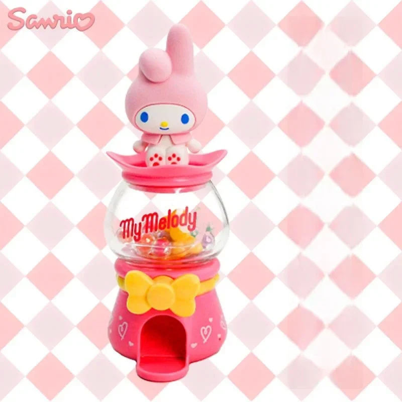 

MINISO Sanrio Kuromi Cinnamoroll настольная машина для скручивания бисера, новинка 2025, украшение для рабочего стола, детская милая игрушка, милая мультяшная игрушка