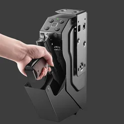 gun safe Secure and Convenient Fingerprint Password Key Gun Box Safe for Home and Office Storage