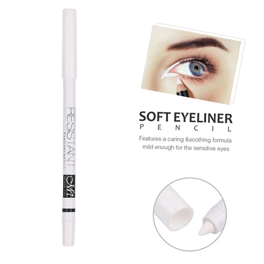 Eyeliner Pencil White Long Lasting Pigment Eyeliner Pen Eyeliner Stick Cosmetics Waterproof