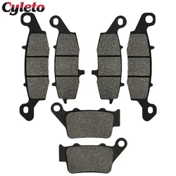 Cyleto Motorcycle Front or Rear Brake Pads for CF Moto GT 400 NK 400NK CF400NK 2020 GT 650 MT 650GT 650MT CF650MT CF650GT 20-22