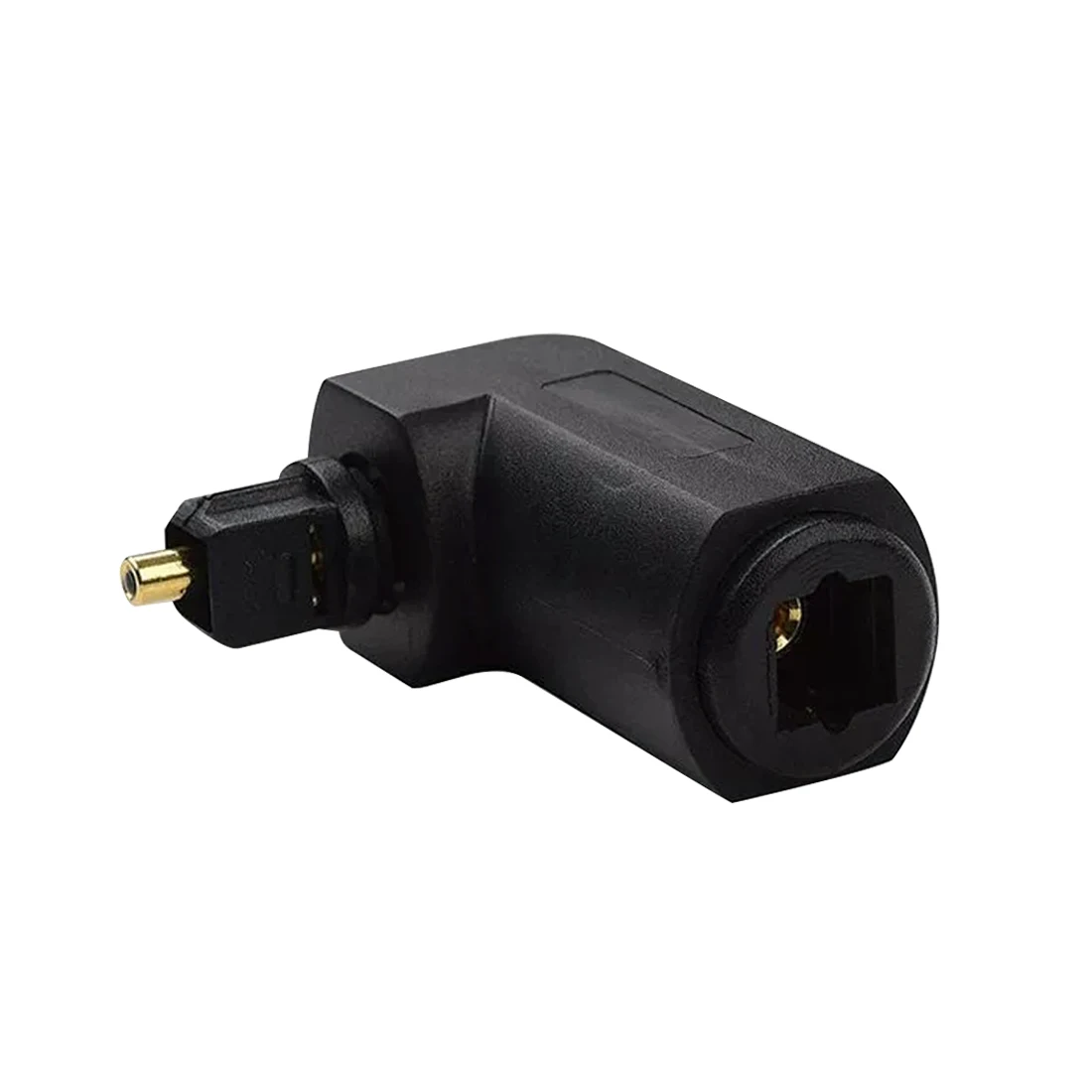 Toslink Digital Audio Fiber Optical 3.5mm Adapter Spdif Square Male to Round Female Straight/Right Angle L Type Turn Extension
