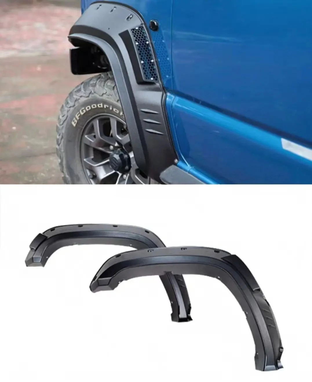 4x4 سيارة درابزين مضيئة عجلة الحاجب لسوزوكي جيمي JB64 Jb74 نوعين الحاجب عجلة