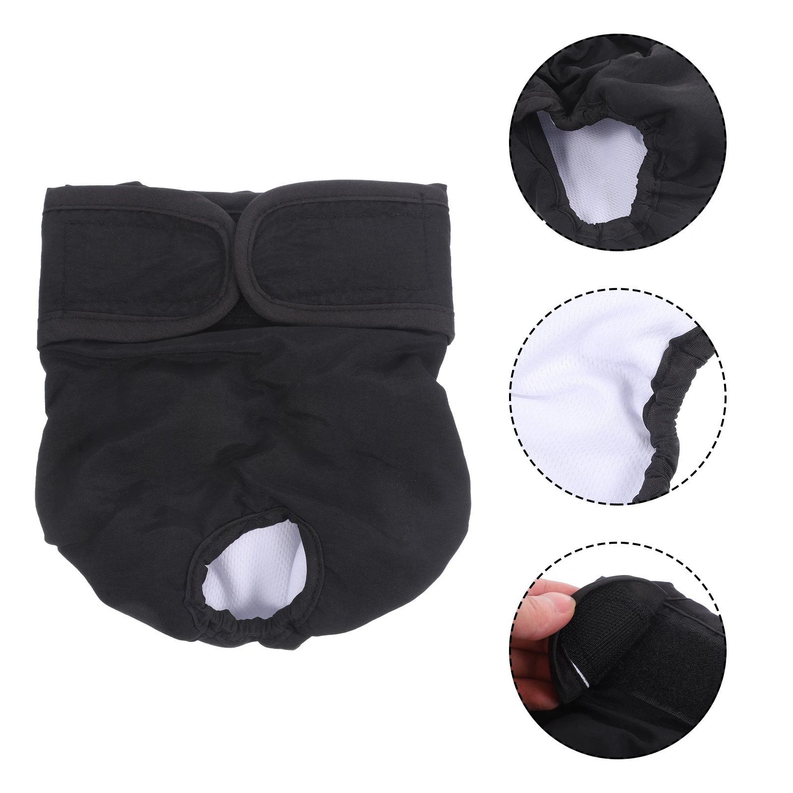 

Pet Dog Period Diaper Puppy Protective Sanitary Pant Soft Lining Indoor Use Reusable Washable Doggy Diaper Comfortable Dog