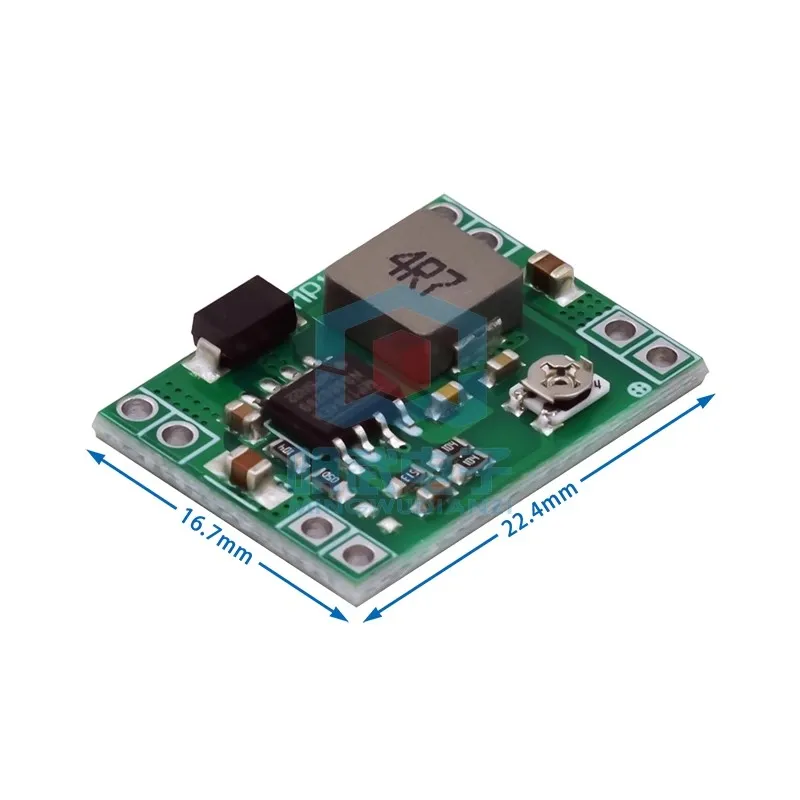 MP1584EN DC-DC módulo de potencia reductor 3A módulo reductor ajustable supera LM2596 Tamaño pequeño