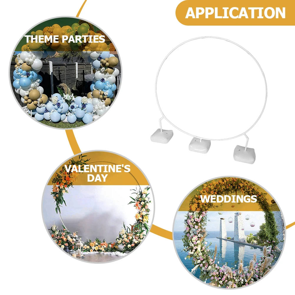 

Flexible PVC Balloon Arch Kit Garland Stand Water Stable Reusable Party Wedding Birthday Decoration Balloon Stand