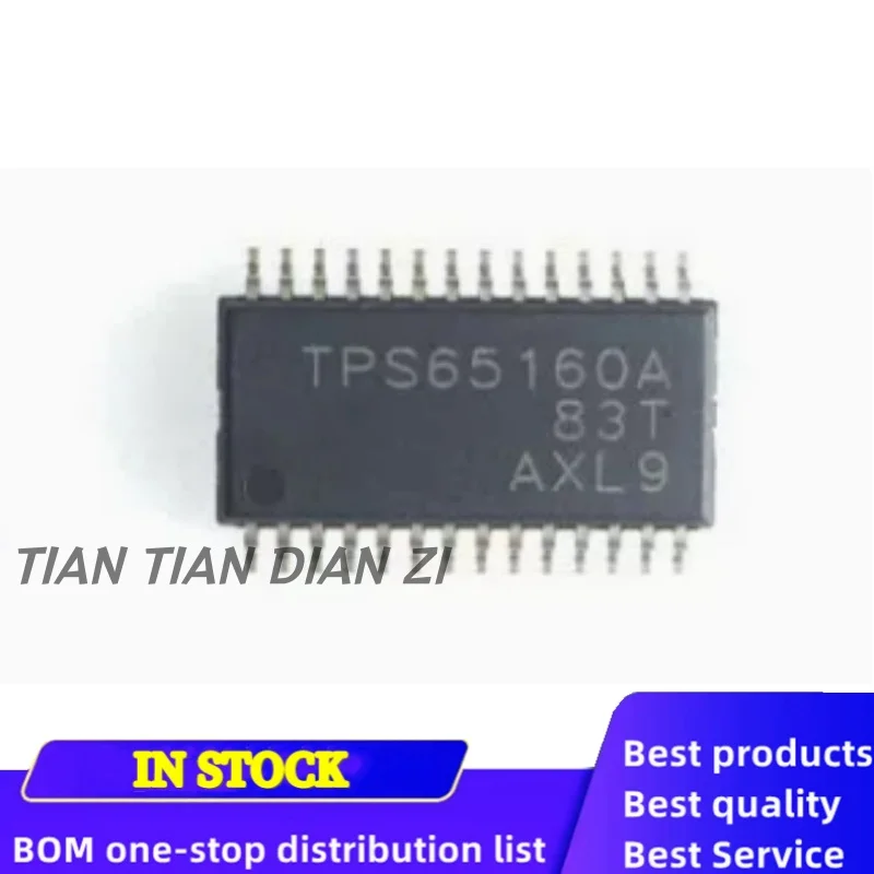 5pcs/lot TPS65160 TPS65160A TPS65161 HTSSOP28 ic chips in stock