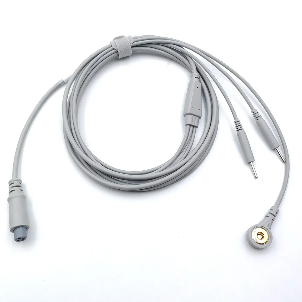 Compatible S4 Pelvic Floor Electromyography Biofeedback Instrument S2 Lead Wire Electrical Stimulation Cable