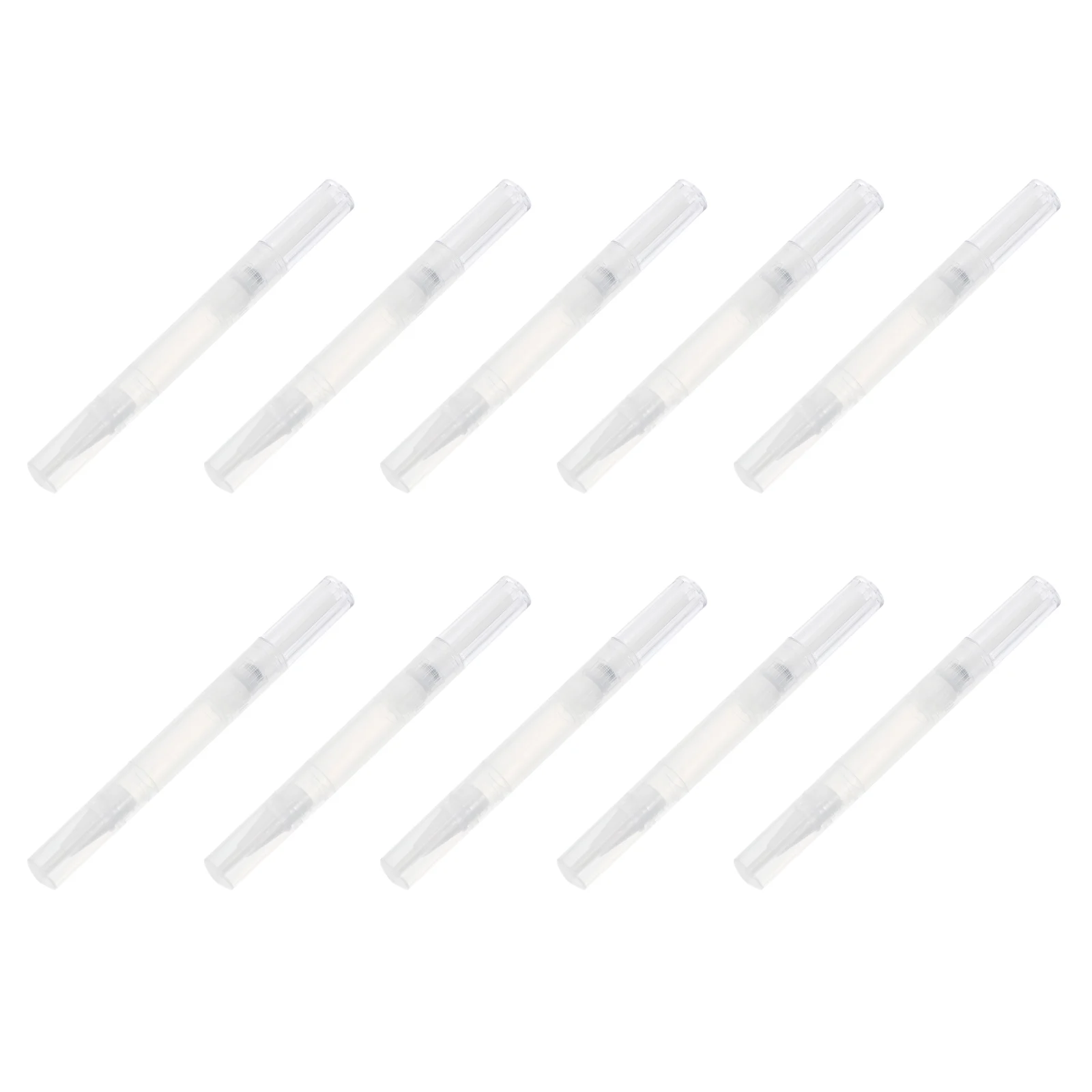 

10 Pcs Nail Polish Twist Pen Lip Scrub Applicator Gloss Container Cosmetics Liquids Nutrition Oil Empty Tube Gel