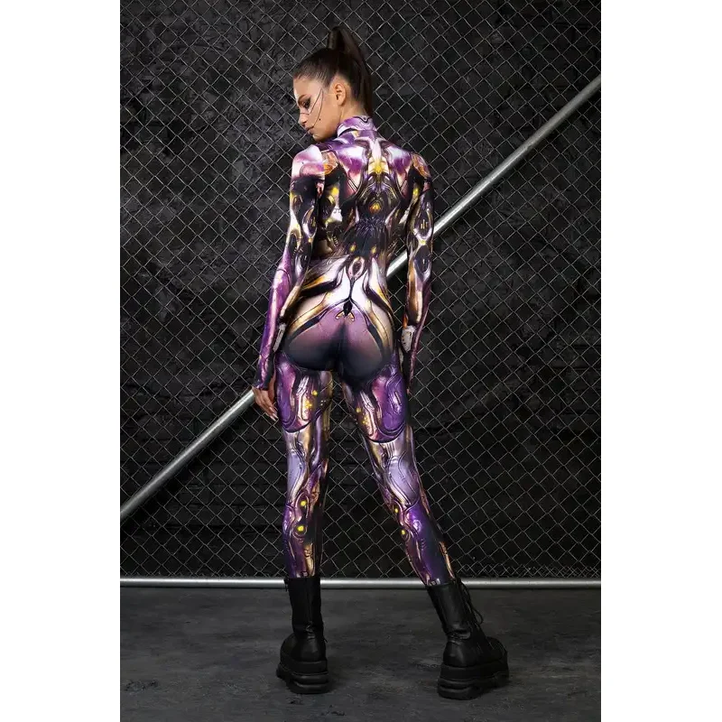 SN60 [You're My Secret] Mechanical Armor Robot CyberPunk Jumpsuit Catsuit Steampunk Costume Halloween Party Zentai Bodysuits5&8$