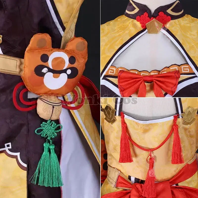 زيانغلينغ لعبة تأثيري زي للنساء ، مجموعة كاملة ، ملابس ، شعر مستعار ، تأثير ، شيانغ