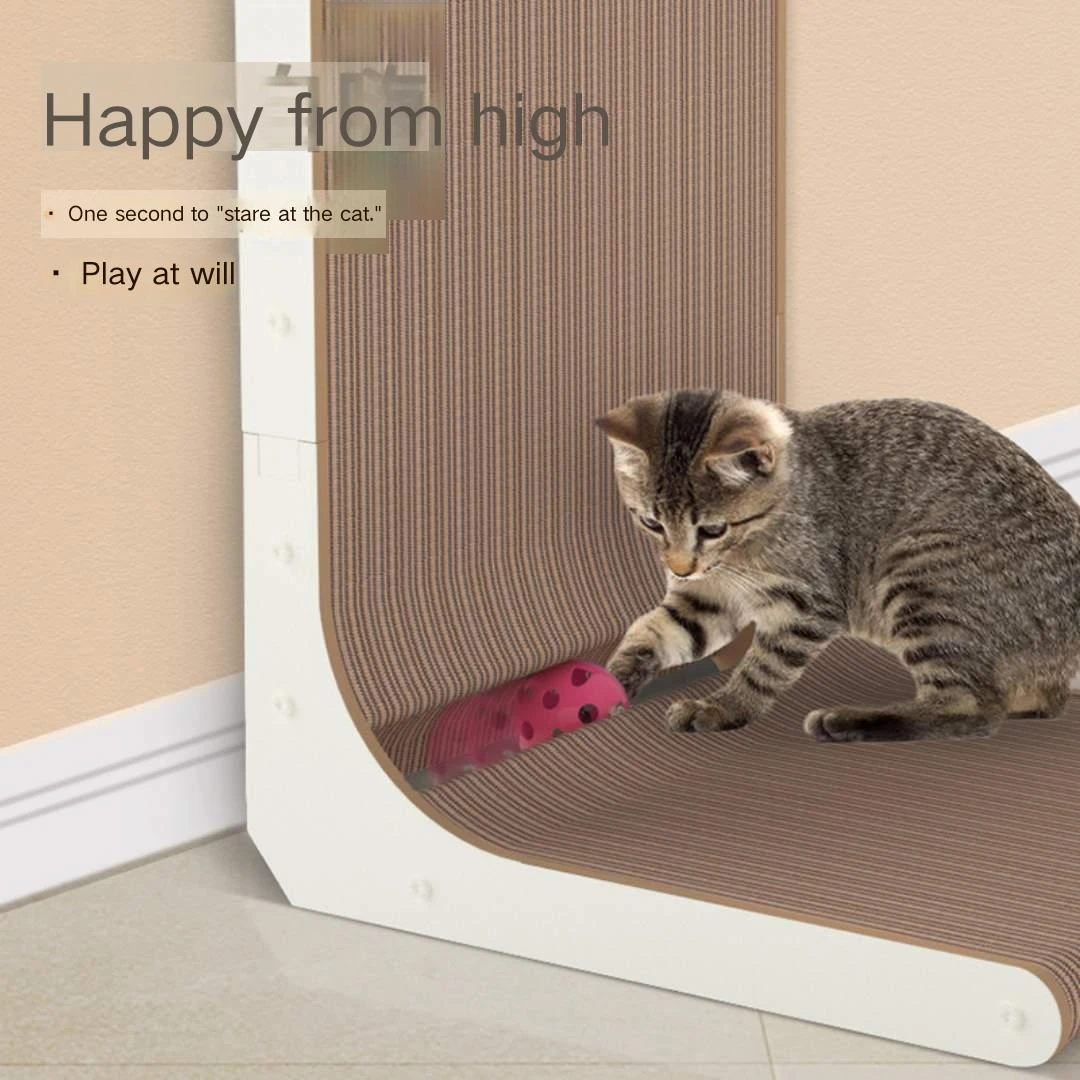 Pet Cat Scratching Board Scratching Board Sofa Corrugated Cat Litter Climbing Frame Toy