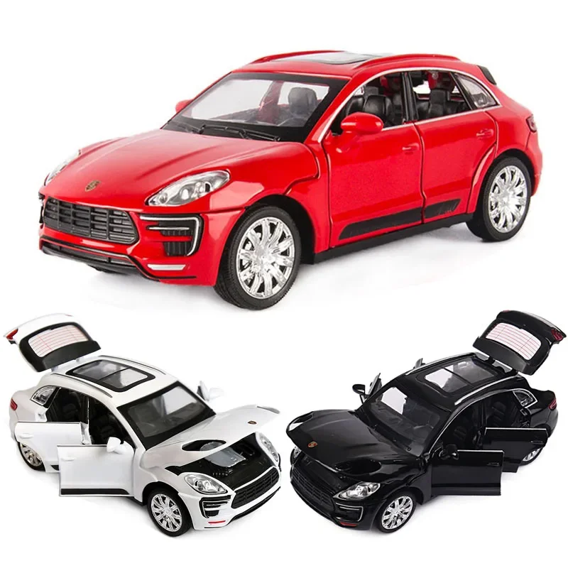 1:32 Porsche Macan Model Car Die Cast Alloy Boys Toys Cars Cayenne SUV Super car Collectibles Kids Car Free Shipping A43