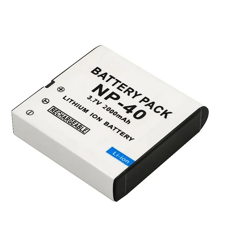 2000mAh NP-40 NP40 CNP-40 Battery + Charger for Casio Exilim EX-Z600 EX-Z750 Z1000 Z1050 Z1080 FC100 FC150 P505 P600 P700 Camera