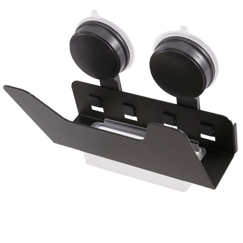 

File storage in Stock New Arrivals Suction Cup Pot Lid Rack Wall Mounted Punch-Free Home Kitchen