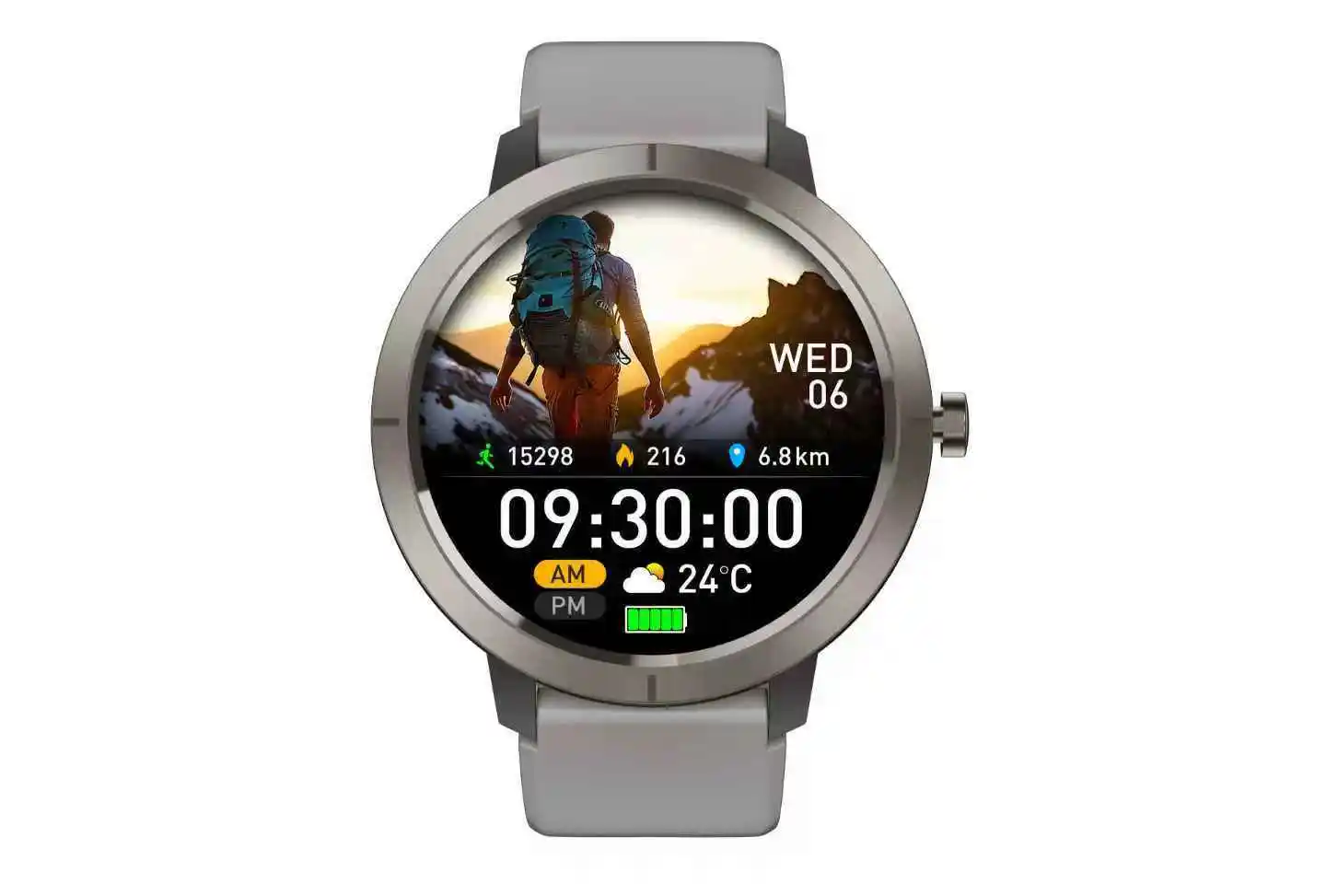 2026 Outdoor 170+ Sport Compass DM76 GPS Smart Watch BT Call 1.32Inch AMOLED 5ATM 50M Waterproof Lady Fitness Tracker Smartwatch view 3