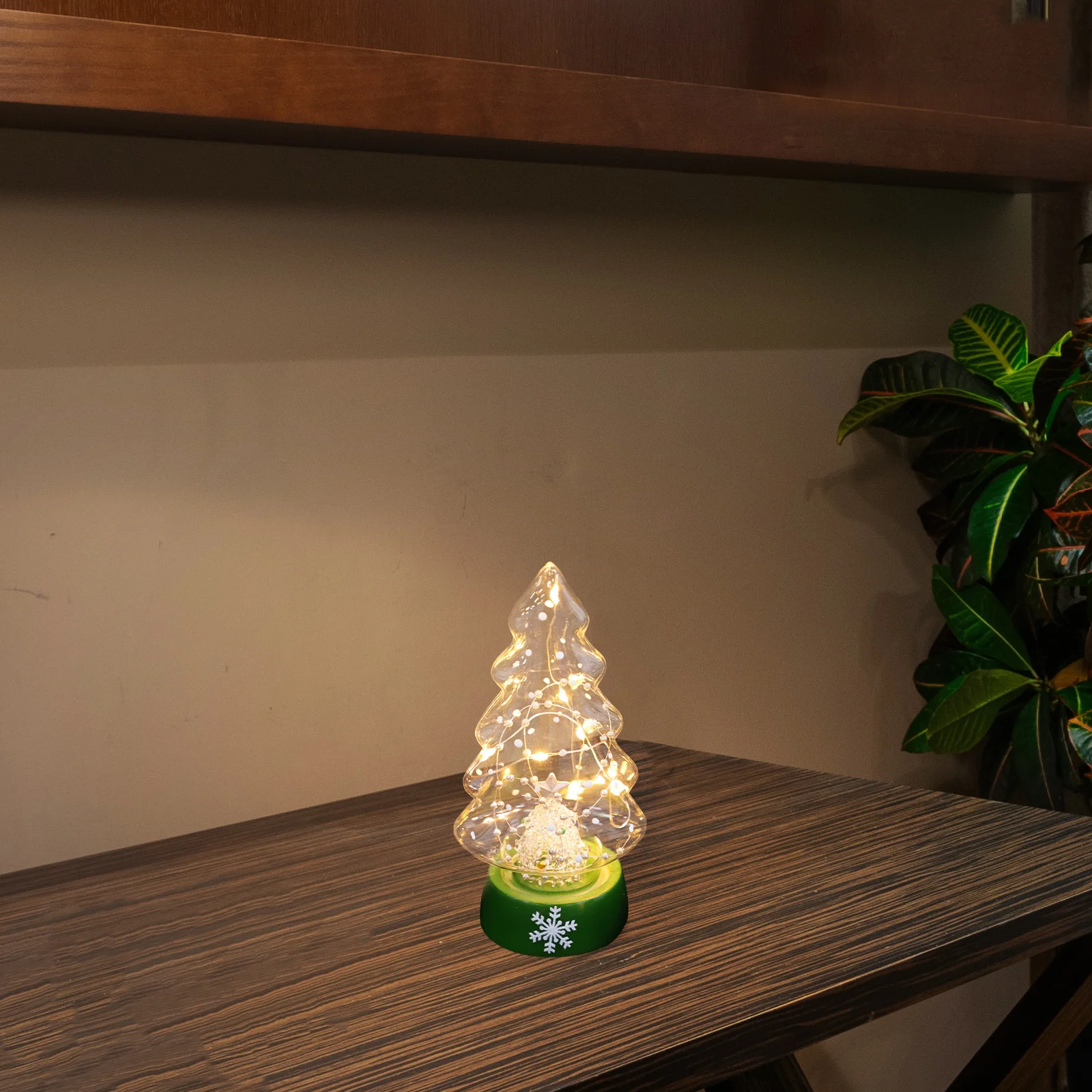 

1Pcs Glass Night Lamp Exquisite Mini Light Ornament for Desk Warm Soft Glow Nightlight Room Decorative Lighting