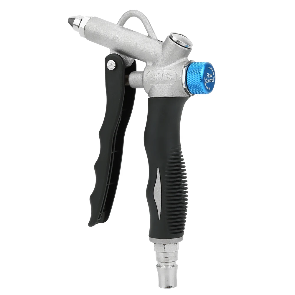 Air Dust Remover Dust Blow Gun Industrial Air Duster Adjustable Pneumatic Dust Blow Gun Handheld Compressor Cleaning Tool G1/4in