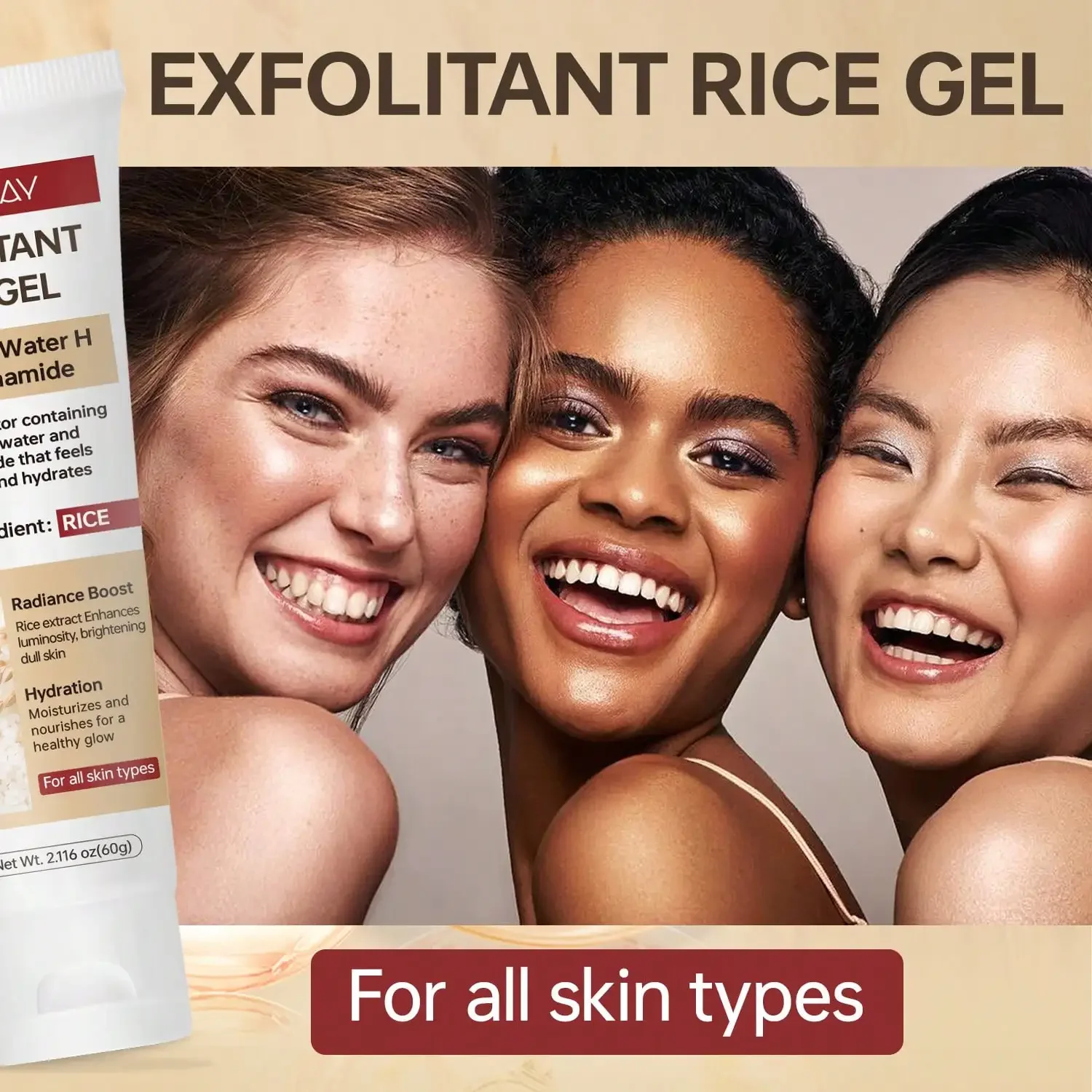 Rice Enzyme Peel-Off Gel | Gently Dissolves Blackheads, Whiteheads| Nourishes Skin Texture | Makeup Prep, Leaves Skin Clean