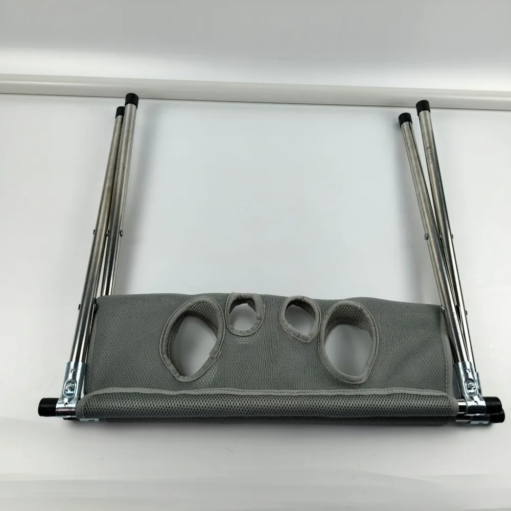 Folding Pet Grooming Hammock Anti-Scratch with Support Frame Dog Grooming Table Quick Drying Sturdy Pet Washing Station Pet Care