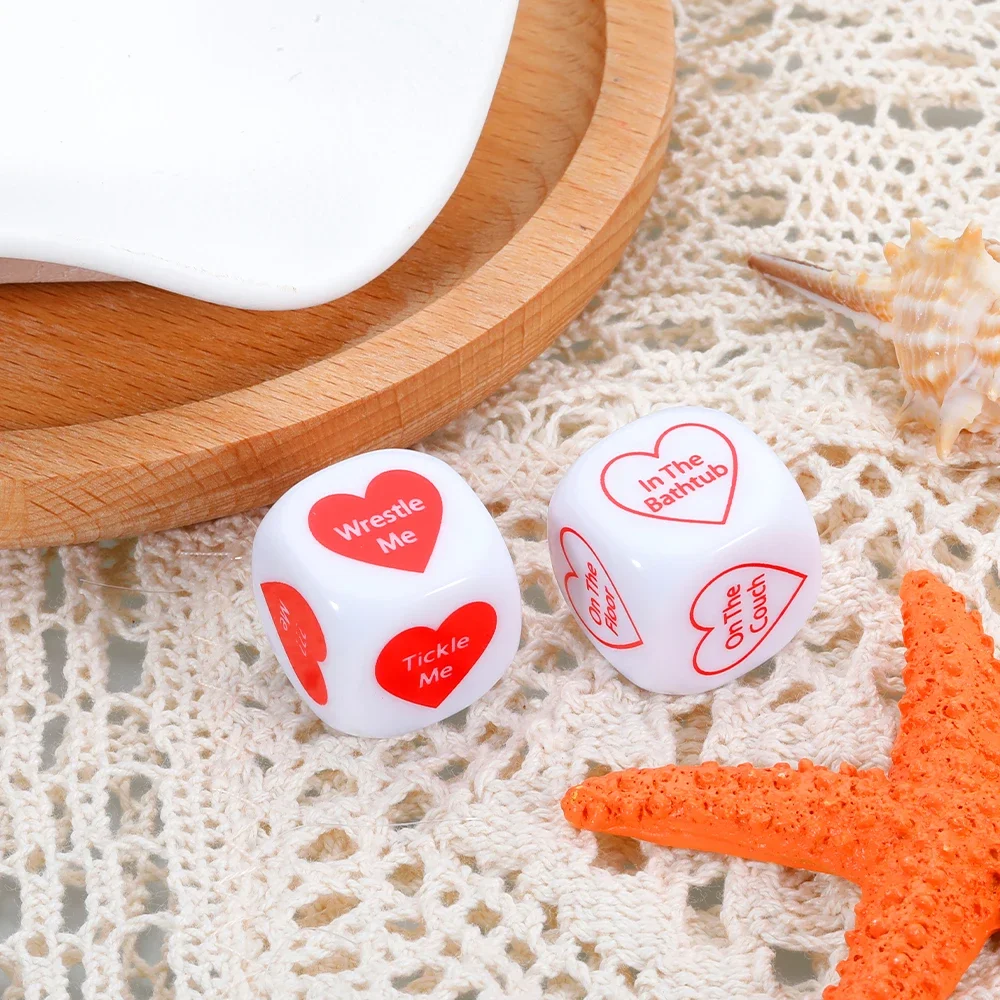 Funny Couple Decision Dice for Boyfriend Girlfriend Party Game Dice Date Night Gift for Husband Anniversary Valentines Gifts