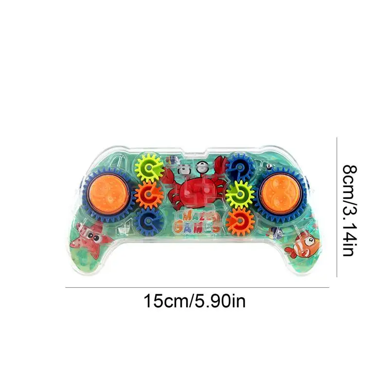 3D Maze Puzzle Toy for Kids 3D Teaser Game Brain Maze Sensory Interactive Educational Ball Puzzle Balance Labyrinth Rolling Ball