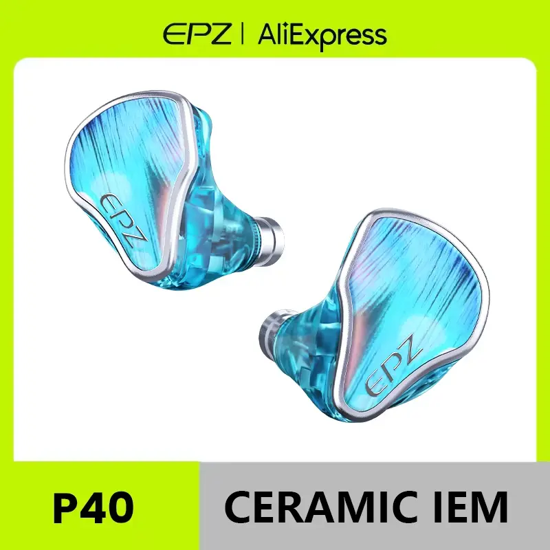 Epz P40 Star Trails Pzt Ceramic In Ear Earphone Hifi Monitoring Wired